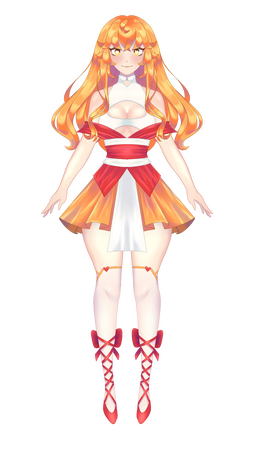 [2021] Vtuber Model (ready for rigging)